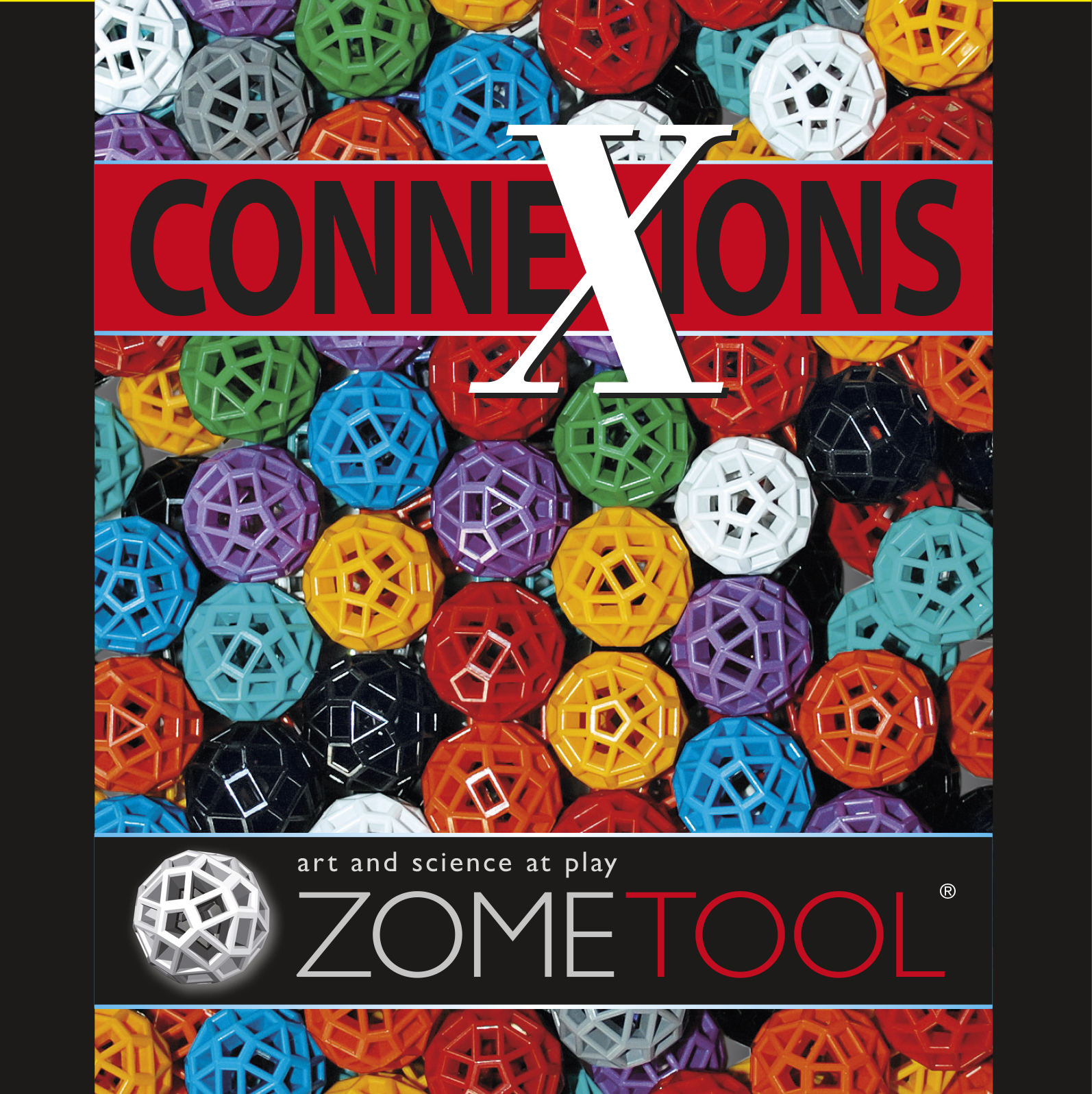 Konstruktion Zometool ConneXions Kugeln Color Architektur Kristallgitter